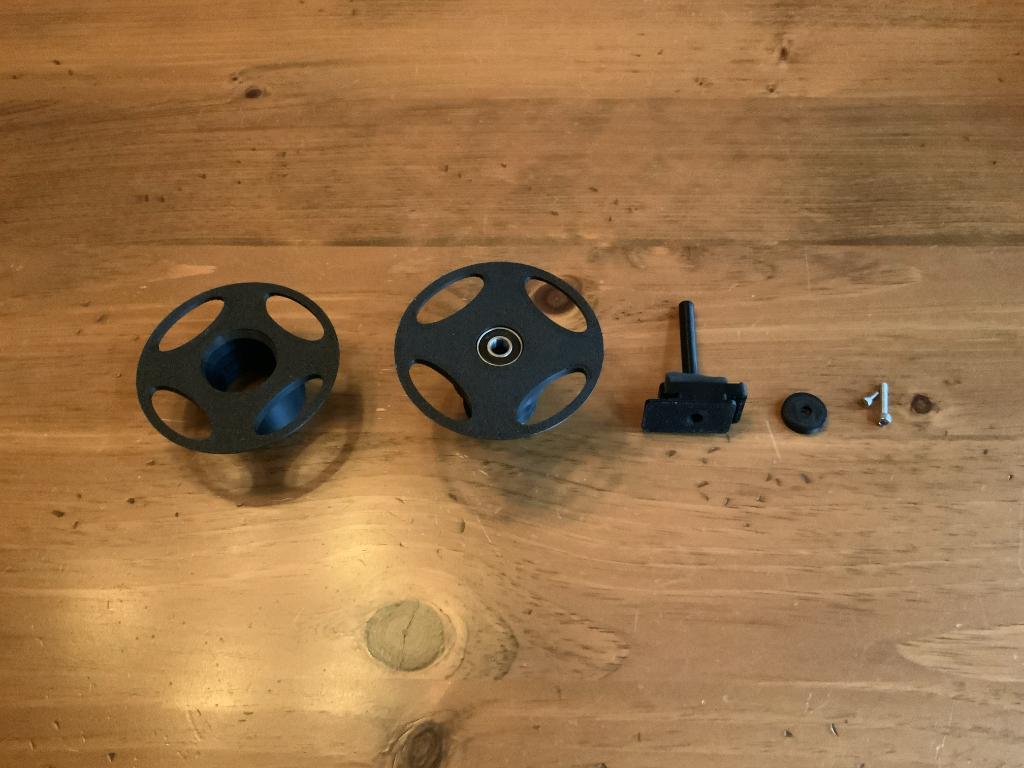 Spool holder - semi assembled